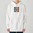 Qten369の愛は地球を救うα Heavyweight Hoodie