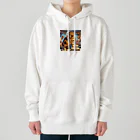 万銭ショップのおじいちゃん誕生日おめでとう Heavyweight Hoodie