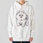 ke__to_isurugiの癒しサモエド犬 Heavyweight Hoodie