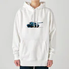 mochikun7の戦車イラスト03 Heavyweight Hoodie