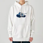 mochikun7の戦車イラスト04 Heavyweight Hoodie