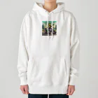 二宮大輔のカエルライダー4兄弟　3男　パオロ Heavyweight Hoodie