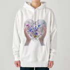 AQUAMETAVERSEのクリスタルの中に押し花がある　なでしこ1478 Heavyweight Hoodie