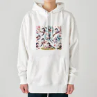 レイミーショップの雪の精霊シマエナガのキャラクターグッズ Heavyweight Hoodie