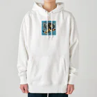 ゆゆゆの翼の生えたライオン Heavyweight Hoodie