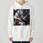 リキ製作所のホワイトタイガーだって弾けるのさ Heavyweight Hoodie