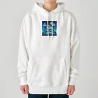 キャラクターズのキラキラ夜景飛行くん Heavyweight Hoodie