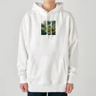 丸山晩霞オリジナルグッツの水彩画家丸山晩霞の近代画像グッズ2 Heavyweight Hoodie