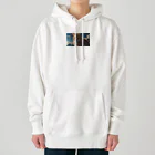 ADOのこちらを見つめる猫 Heavyweight Hoodie