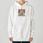 bigbamboofamilyのパンダの一休み　小籠包 Heavyweight Hoodie