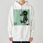 Posagodardy  ポサゴダルディのVinyl Dog Green ear Heavyweight Hoodie