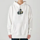 namidamakiのトラックペンギン Heavyweight Hoodie