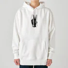 horidesuのピースサイン Heavyweight Hoodie