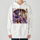 かるるんショップの夏と浴衣と麦わらと Heavyweight Hoodie