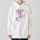 綾錦工房 りこりすの三味線 -雪月花- 【桜】 Heavyweight Hoodie