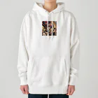 riarioのピンク Heavyweight Hoodie