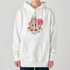 さちあきのおみせのローズケーキハリネズミ Heavyweight Hoodie