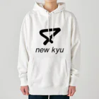 new kyuのnew kyu ロゴ Heavyweight Hoodie