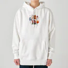 桃の花の歌うキツネの王子さま Heavyweight Hoodie