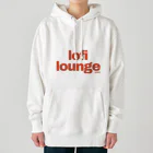 Lofi LoungeのLofi Lounge 赤 Heavyweight Hoodie