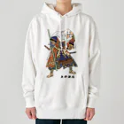 freehandの戦国武将・上杉謙信 Heavyweight Hoodie