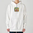 海の幸のトロピカルジュース Heavyweight Hoodie