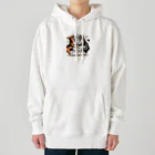 39キリリンの犬猿の仲 Heavyweight Hoodie