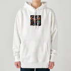 miyamon13の犬　筋肉マッチョ　 Heavyweight Hoodie