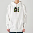 あびーすのショップの恐竜さん Heavyweight Hoodie