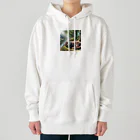 Tunakon_bのお昼寝カワウソ Heavyweight Hoodie