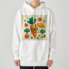 130Saitohの人参・トマト・ブロッコリー Heavyweight Hoodie