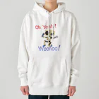 せつらデザイングッズの熱唱ロボ Heavyweight Hoodie