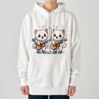 チェリモヤのねこコーラス 12 Heavyweight Hoodie