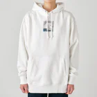 nanamiのまるまったねこの「本日は終了しました」シリーズ Heavyweight Hoodie