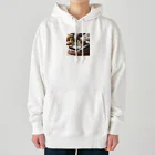 cat_smart_lifeの猫×睡眠×癒し Heavyweight Hoodie