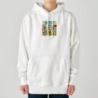 ほっこり絵音舎の🦋ちょうちょの大冒険グッズコレクション🌼✨ Heavyweight Hoodie