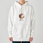 氷熊のおみせの猫カレー🍛おいしそうな いろをした ねこ. Heavyweight Hoodie