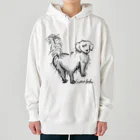 ui.のGolden Retriever Heavyweight Hoodie