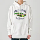 のぐちさきのサンマの塩焼き(ロゴ入り) Heavyweight Hoodie