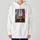 もなかの雑貨店の旅人とねこ Heavyweight Hoodie