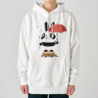 イラスト MONYAAT のラビットパンダ Heavyweight Hoodie