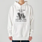 onehappinessのボーダーコリー Heavyweight Hoodie