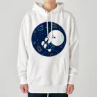 甘漏り屋の宇宙遊泳ビション Heavyweight Hoodie