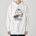 イラスト MONYAAT のCT03　ハングリー♪チャリゾー Heavyweight Hoodie