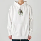 北山紫仙(Shisen's SHOP)のコキンメフクロウさん Heavyweight Hoodie