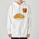 Lily bird（リリーバード）のラブ文鳥オムライス Heavyweight Hoodie