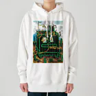 AkironBoy's_Shopのサボテンとサウナの融合 (Fusion of cactns and Sauna) Heavyweight Hoodie