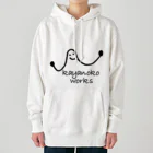 kayanoko worksのhide shop お〜い　（黒） Heavyweight Hoodie