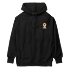 KAORIN’s TV 【ちびっこ】のはにかみビーグル chibicco (白文字) Heavyweight Hoodie