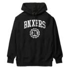 BRONX SOUL WEARのBNXERS COLLEGE/White Print ヘビーウェイトパーカー